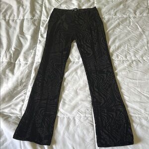 I.AM.GIA Black Flare Pants